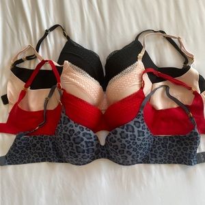 Victoria Secret Bras (4) Incredible Lined Demi